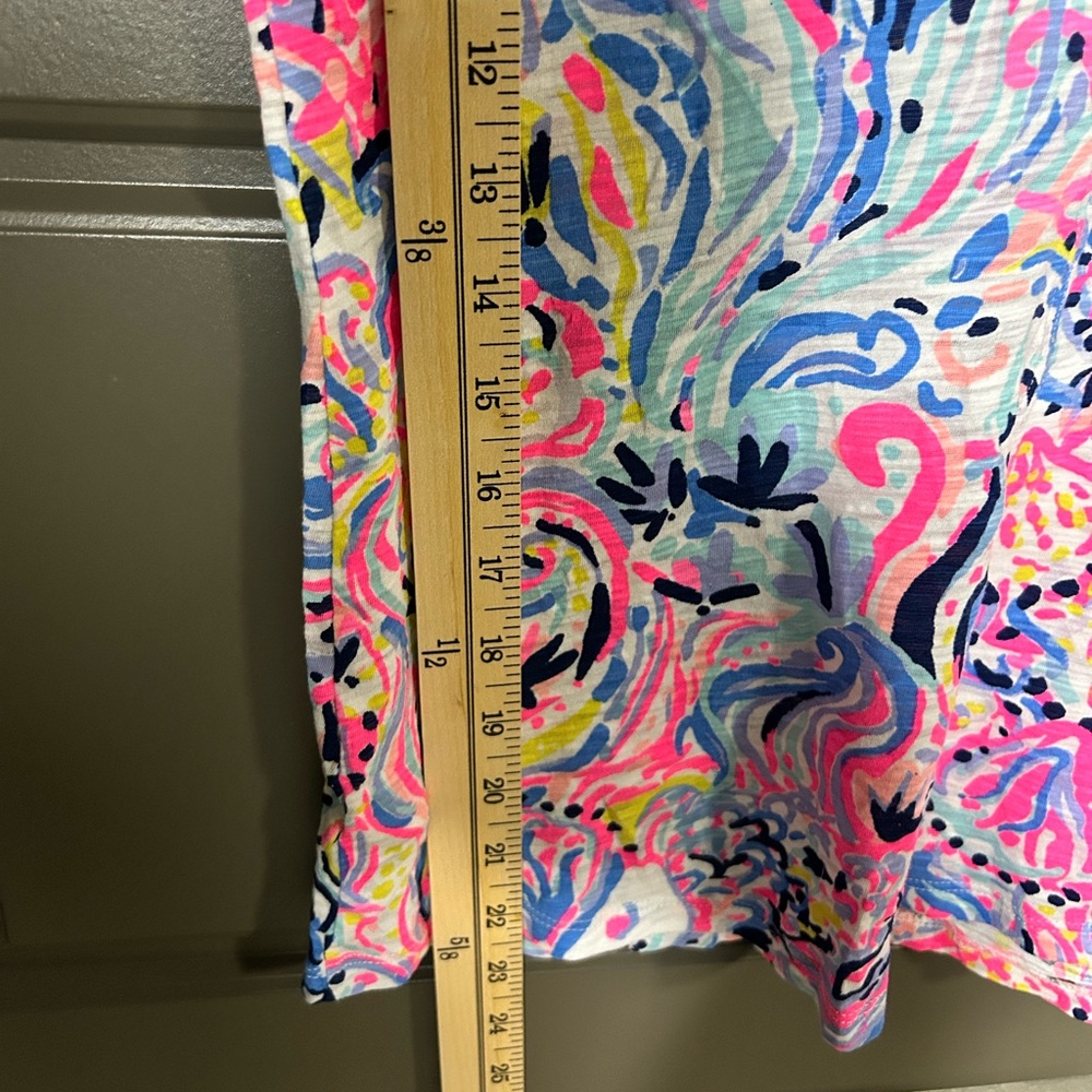 Lily Pulitzer Tropic Tank Size S pink/blue - Picture 7 of 7